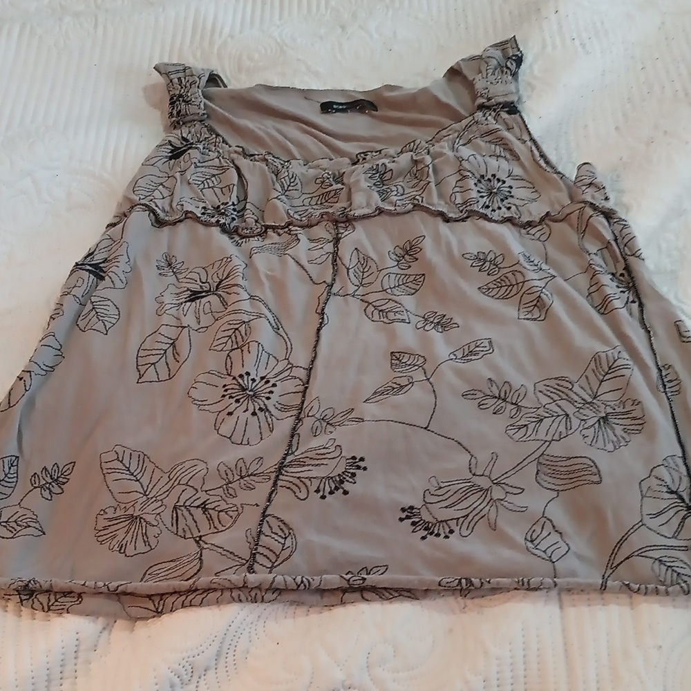 Grey BCBG top